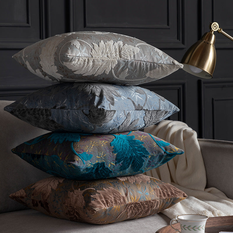 Couverture d'oreiller en coussin de coussin Jacquard