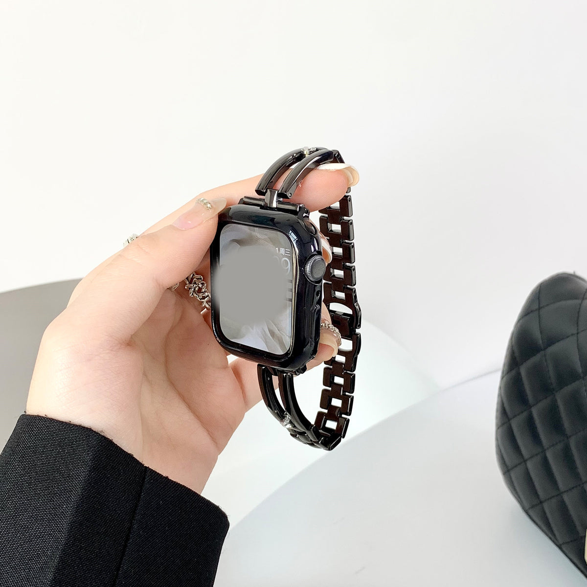 Bracelet de montre mince à chaîne de petite fragrance