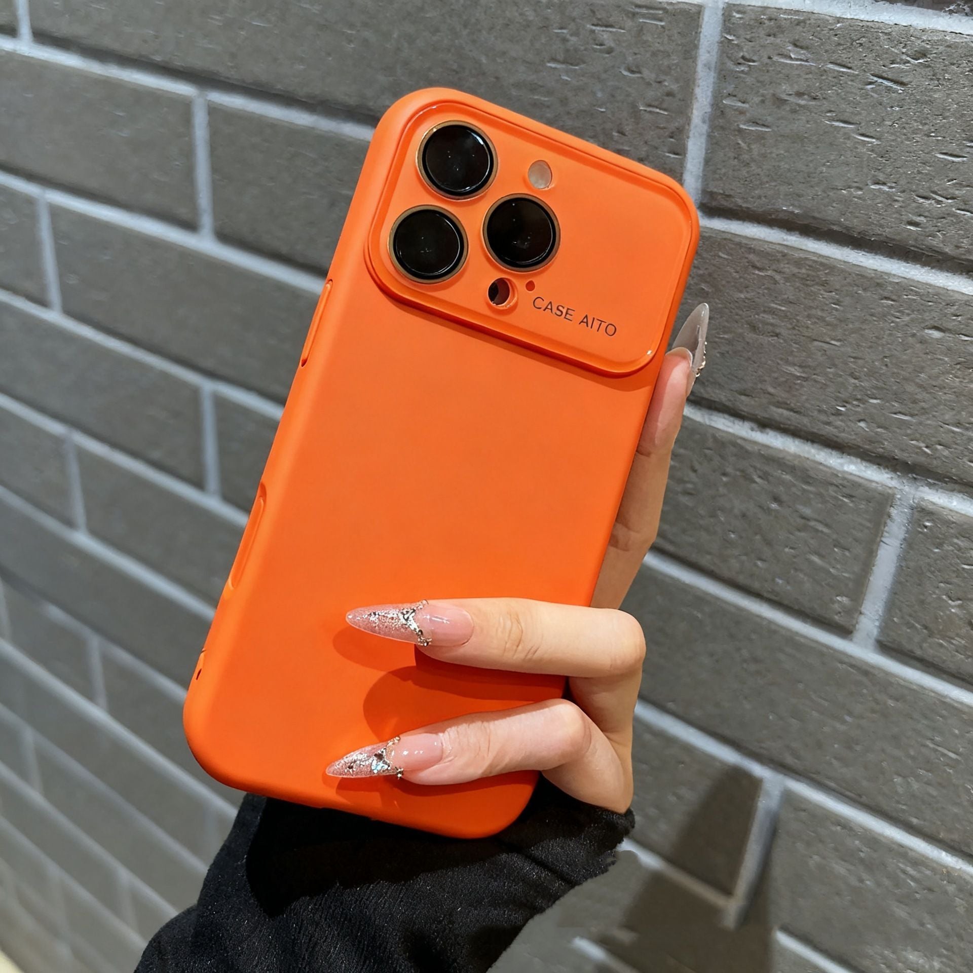 Boîtier liquide anti-goutte tout inclus avec une grande fenêtre de visualisation pour téléphones