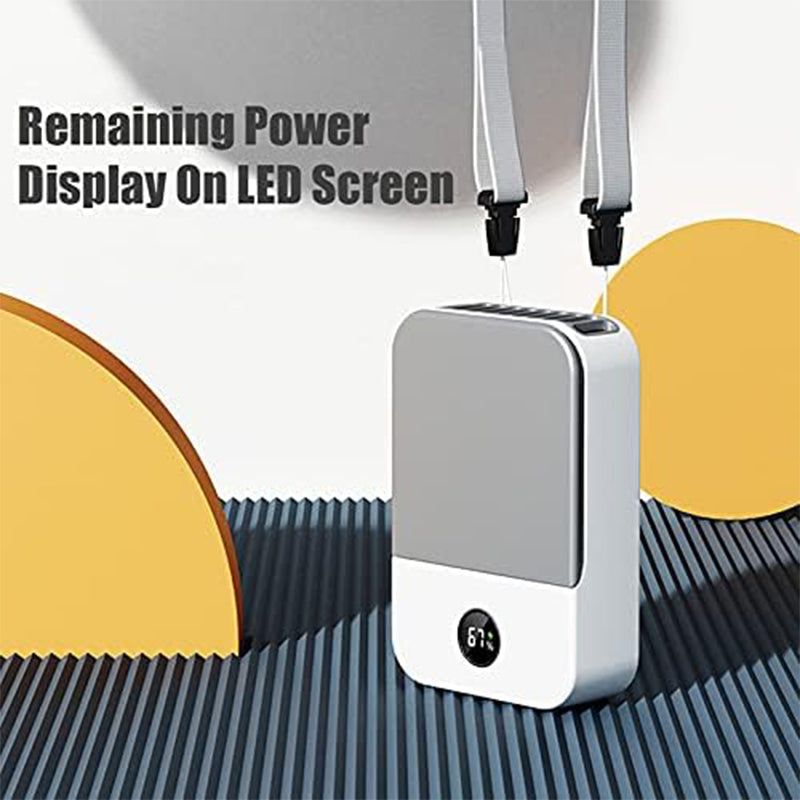 Lazy personne pending cou ventilateur USB charge mini bureau Portable haute vent suspension Waist Fa