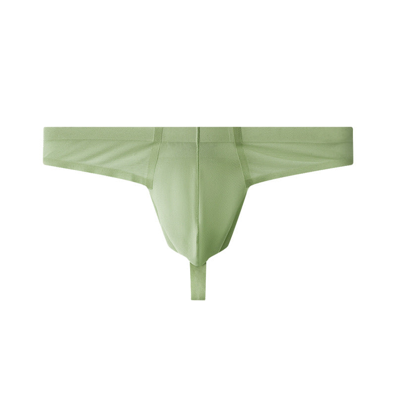 Sous-vêtements Ding Single Low Waist pour homme Été Séchage rapide Respirant