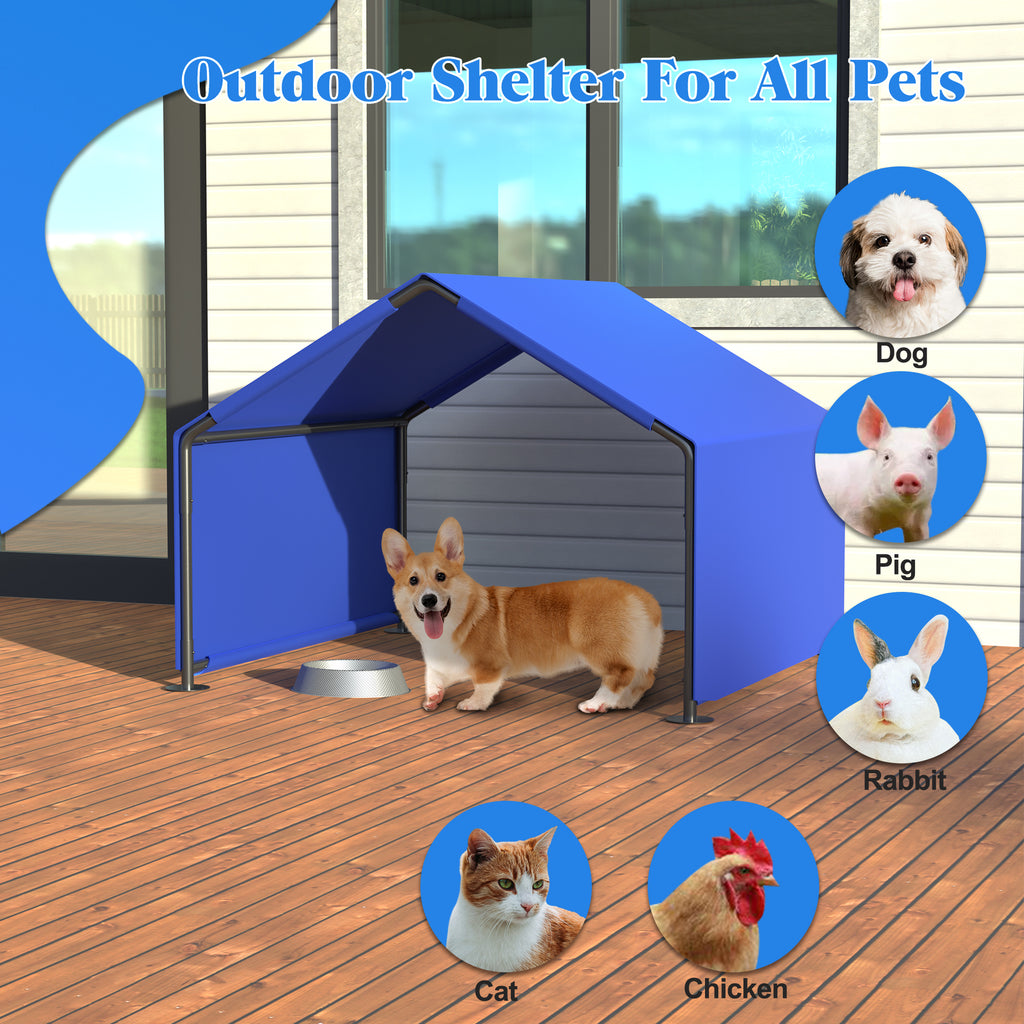 Tente extérieure pour petits chiens moyens
