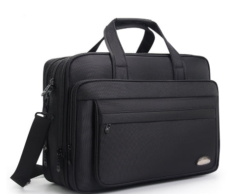 Porte-monnaie de grande capacité Toile d'affaires pour hommes Portable
