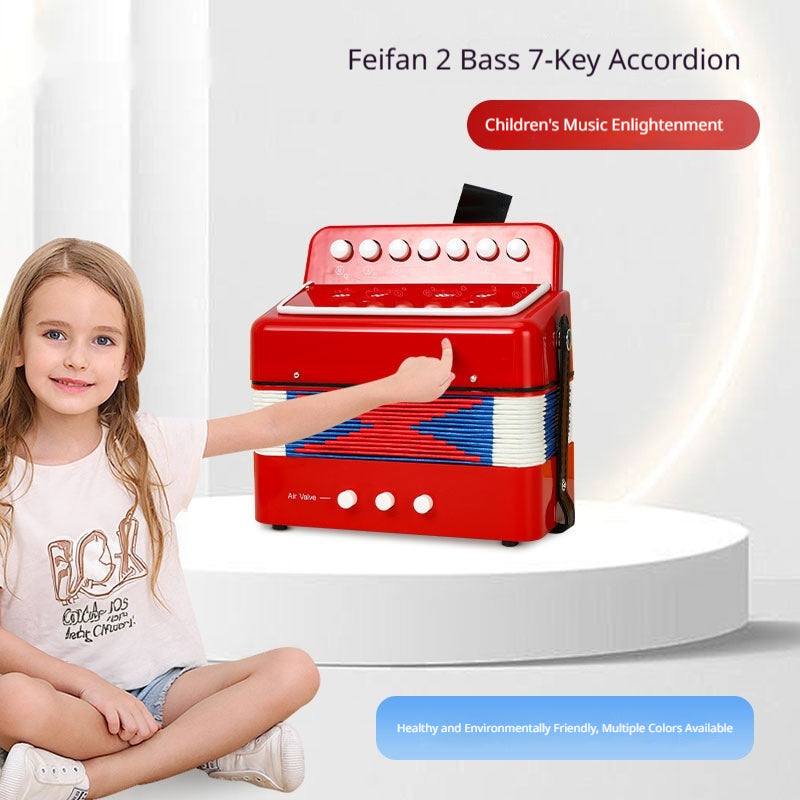 Accordéon de jouets éducatifs portatifs pour enfants