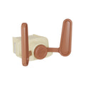 Chaussure de séchage Balcon café-riz-ABS+HIPS-1 pièce