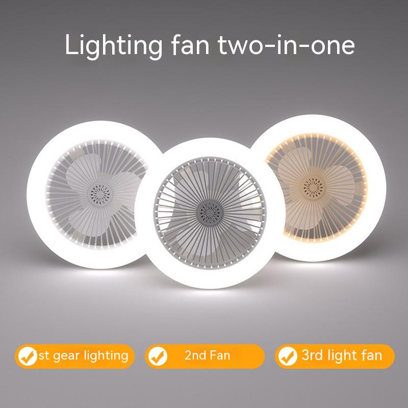 Télécommande E27 Vis réglable chambre à coucher aromathérapie Petit ventilateur lampe