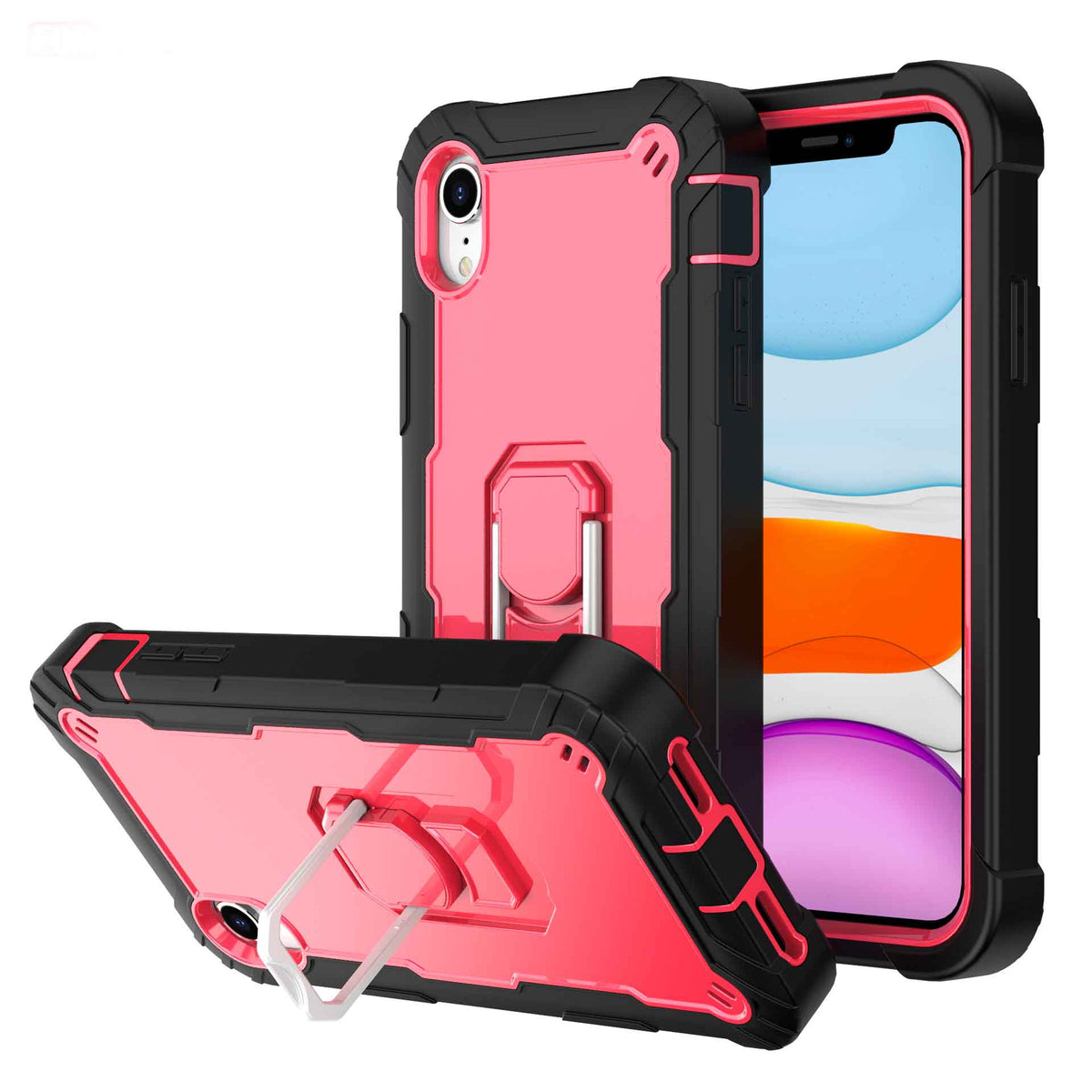 Mode simple couleur pure boîtier de téléphone en silicone