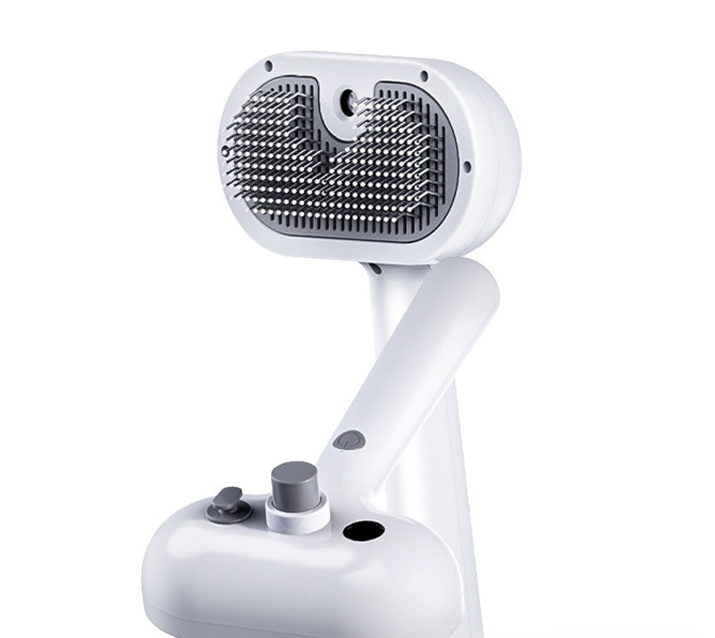 Brosse de pulvérisation pour enlever les cheveux des animaux de compagnie à un clic