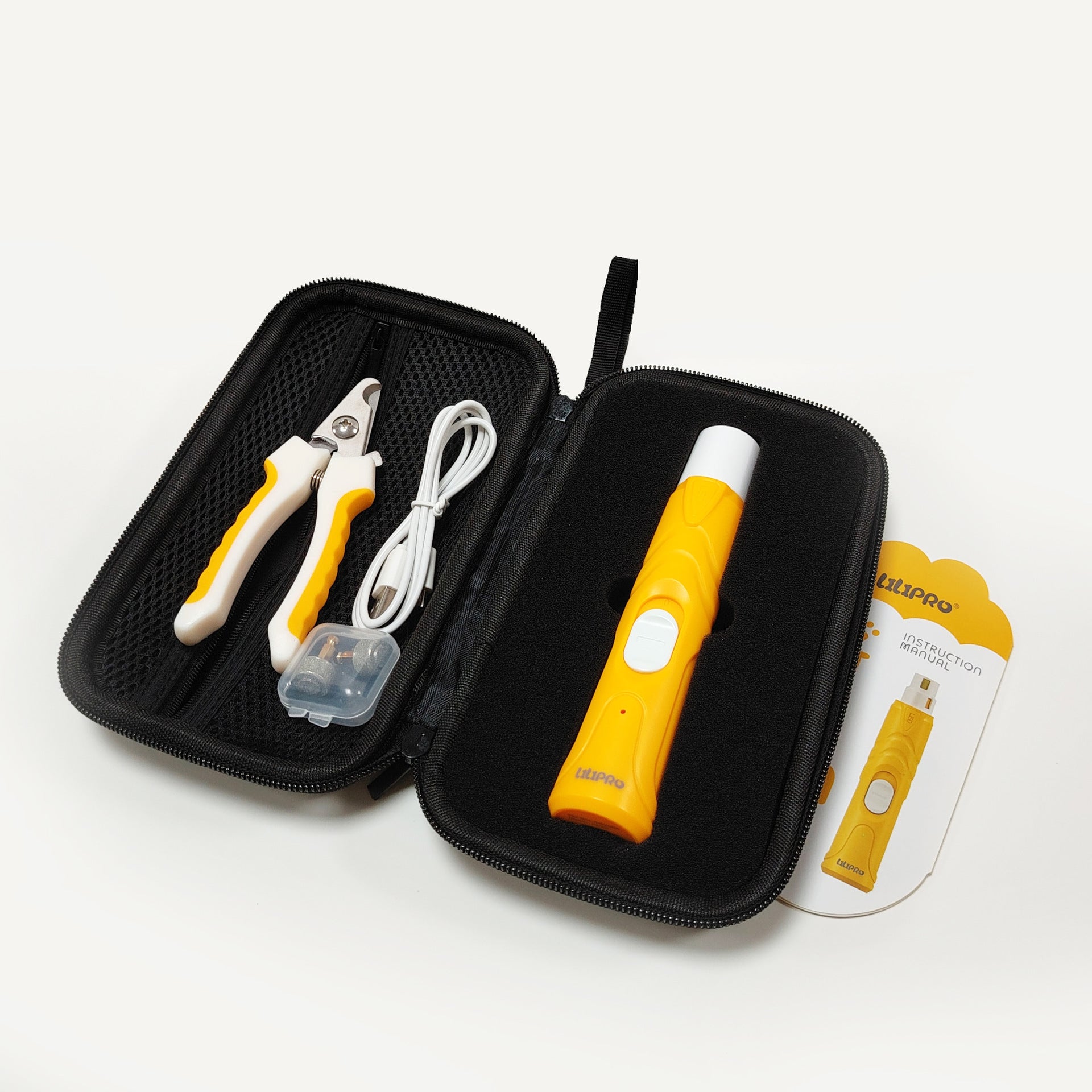Lime griffes chat électrique – kit de toilettage pour griffes