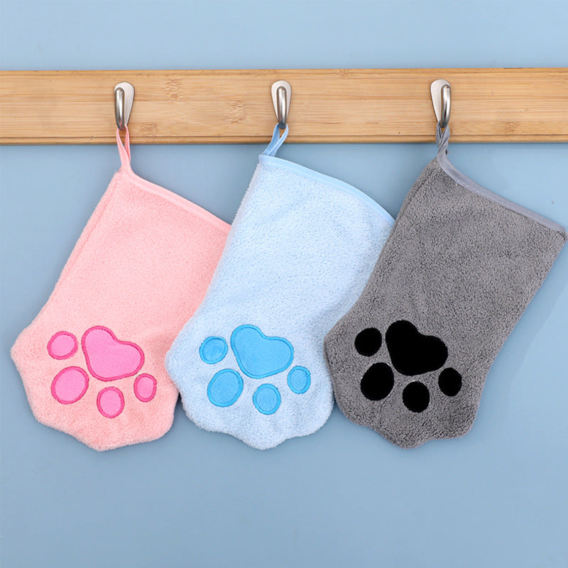 Serviette spéciale pour animaux de compagnie à séchage rapide Gants