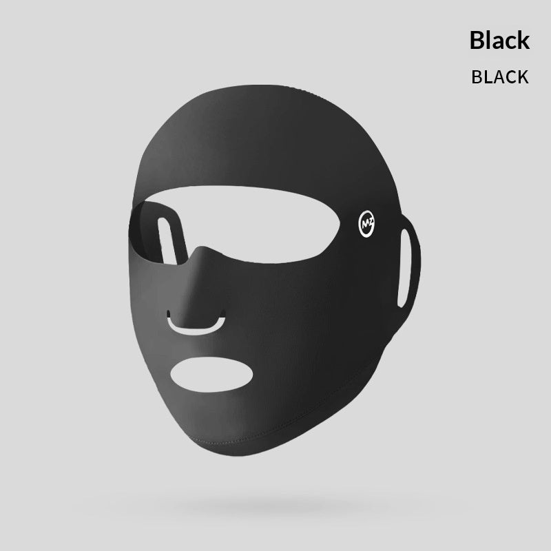 Masque de vélo à nez ouvert respirant pour femmes avec protection solaire