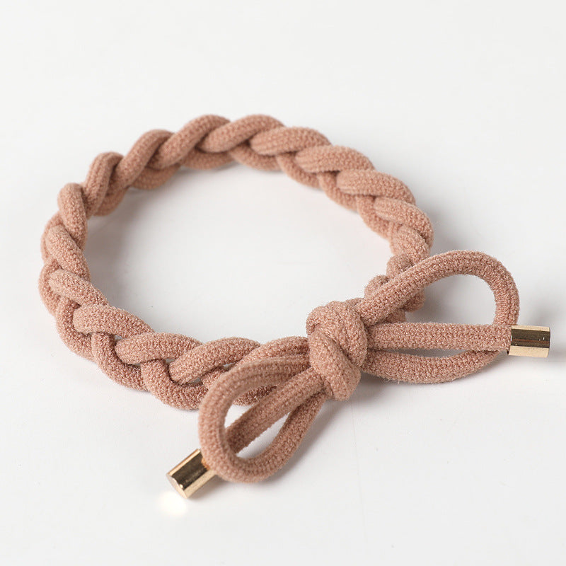 Haut élastique simple de mode Twist tête