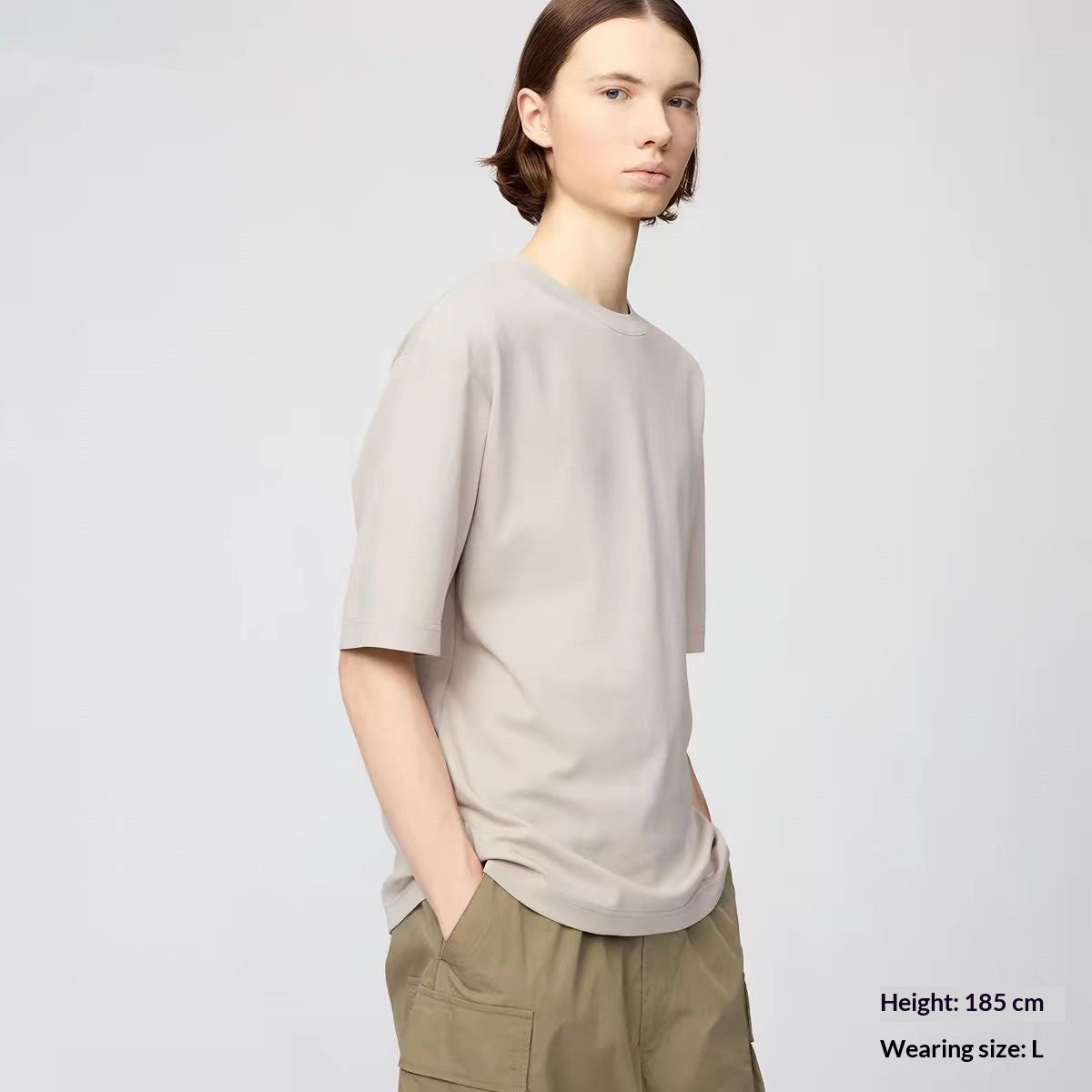 T-shirt homme col rond T-shirt simple et polyvalent