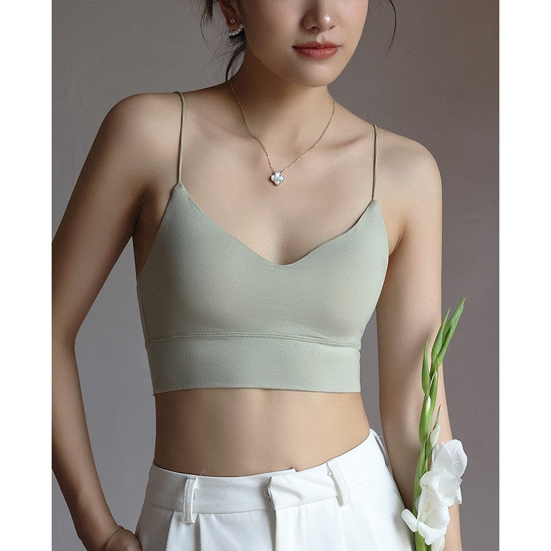 Vêtements intérieurs Camisole à petite portée avec coussinets de soutien-gorge intégrés