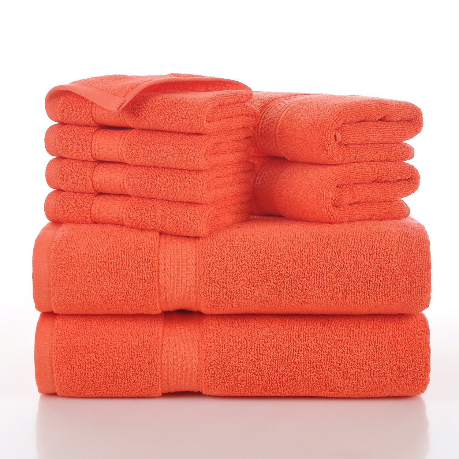 Serviettes de ménage Ensemble de huit pièces doux et absorbant