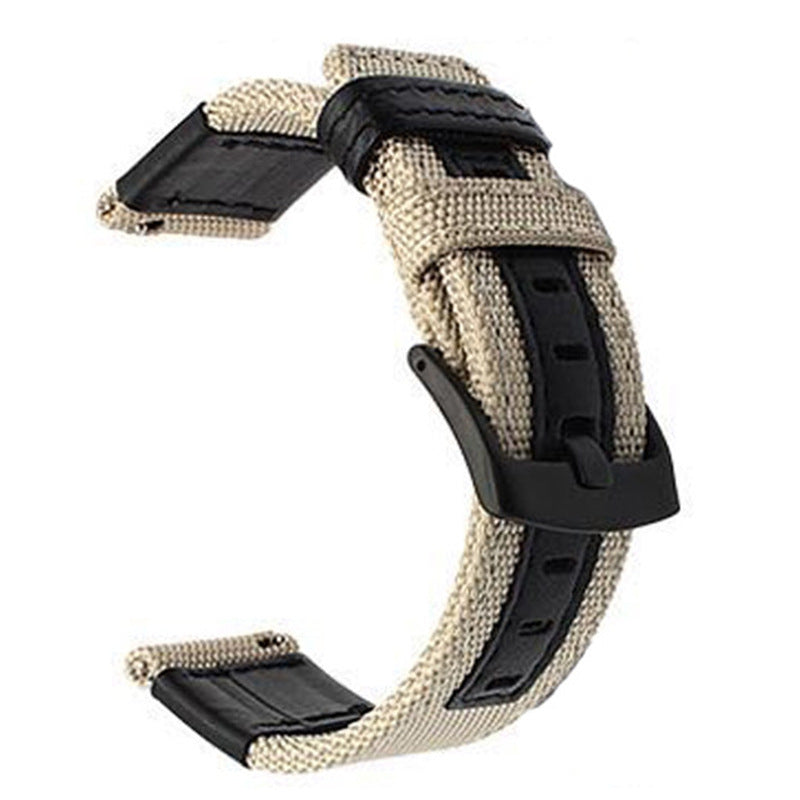 Bracelet de montre réglable en nylon tissé