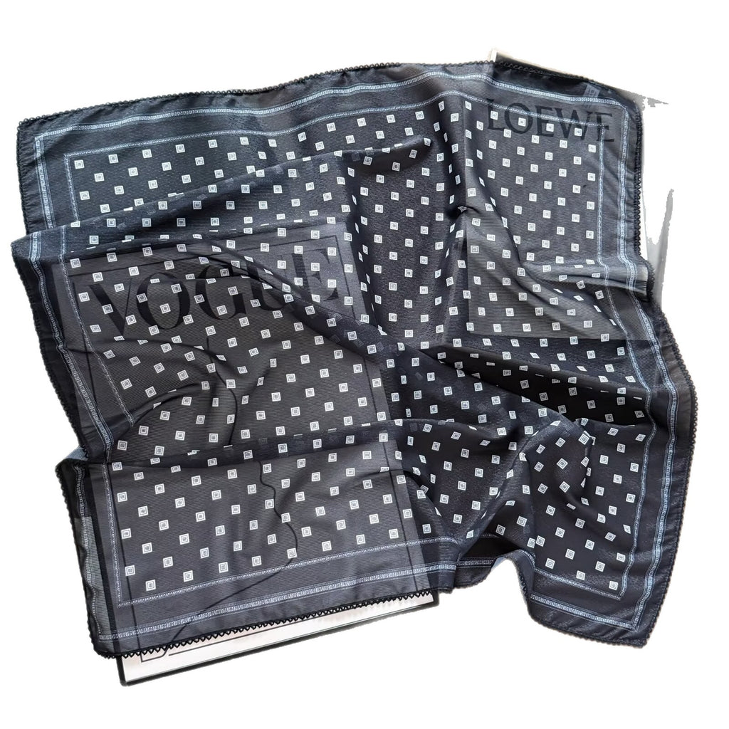 70cm carré Cashew-pattern soie Scarfultrathin et respirant écharpe