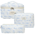 Niche Portable Washbag avec impression florale Instagram Style mignon Design quilté