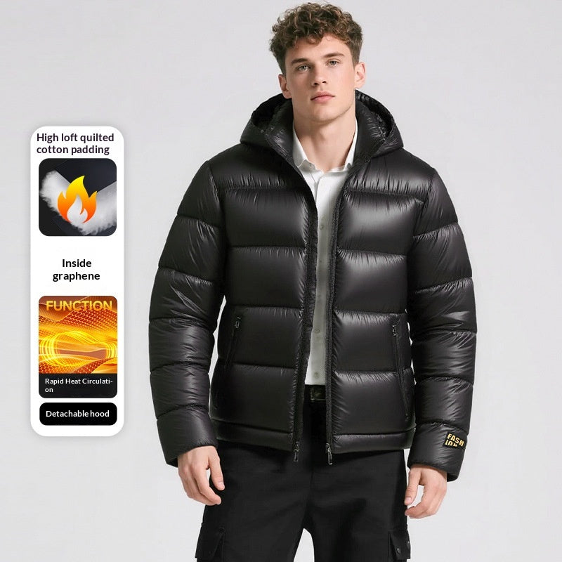 Manteau d'hiver isolé rembourré pour l'usure occasionnelle