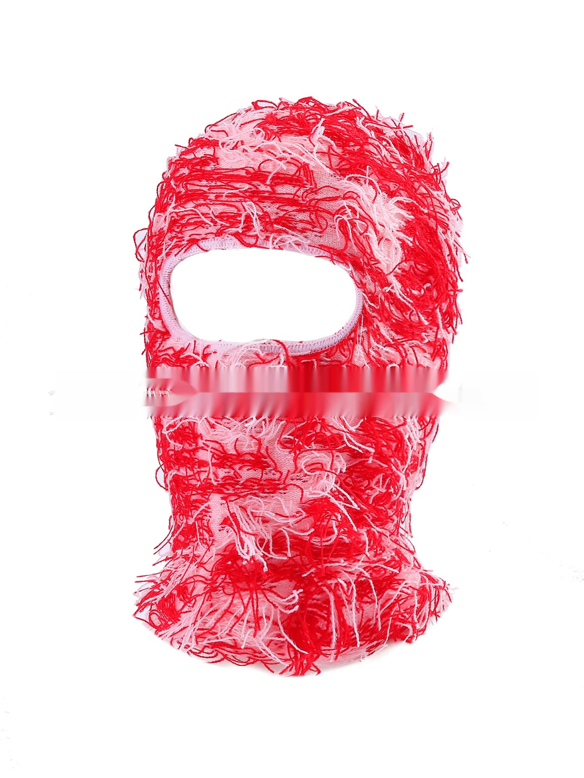 Colorful High Street Hip Hop Street Personnalité Chapeau de tricot Chapeau de masque chaud unisexe
