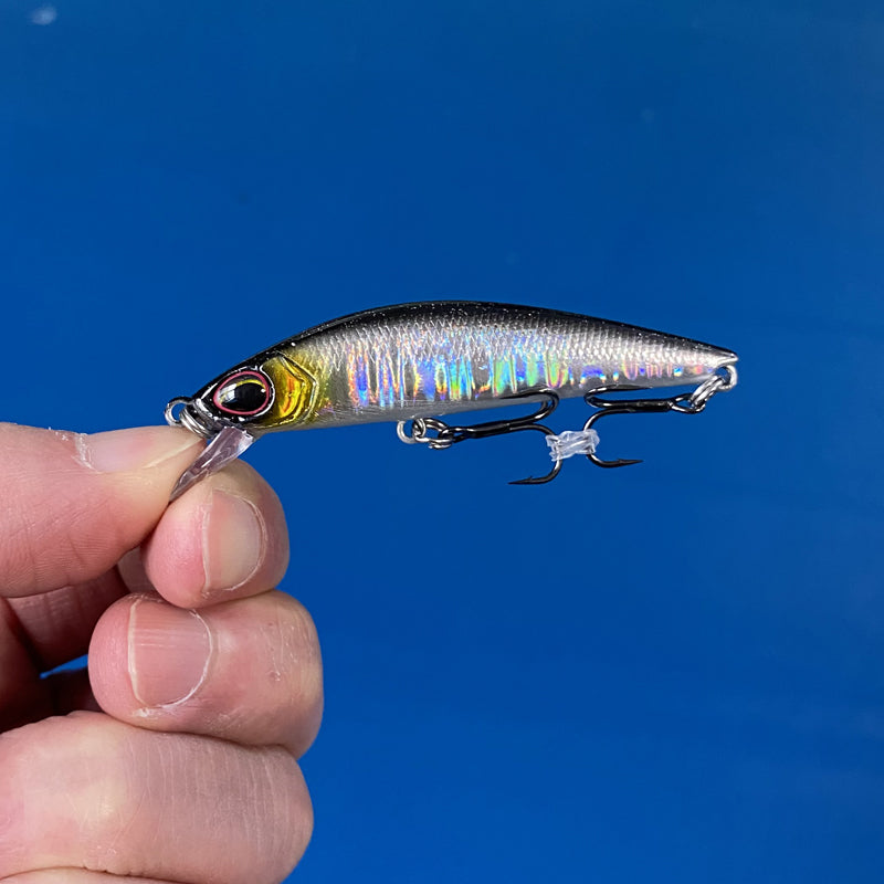 Streamer Lure Quick Sink Bobine rapide Long Cast Minnow 6,3cm