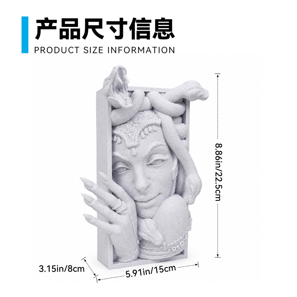 Livrerie Méduse imprimée 3D 1PC