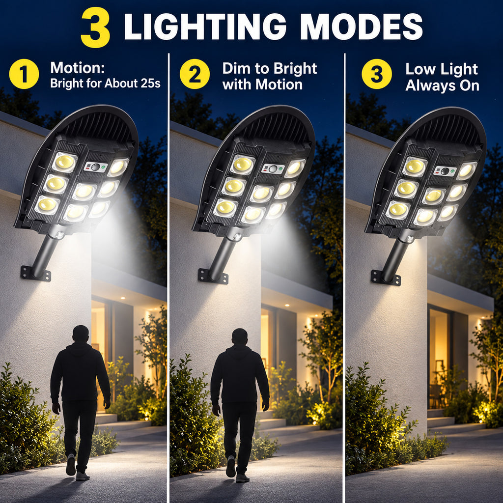 Solar Powered Motion Sensor COB Garden Light W7102B 3 Green For Yard Decoration LED Landsc