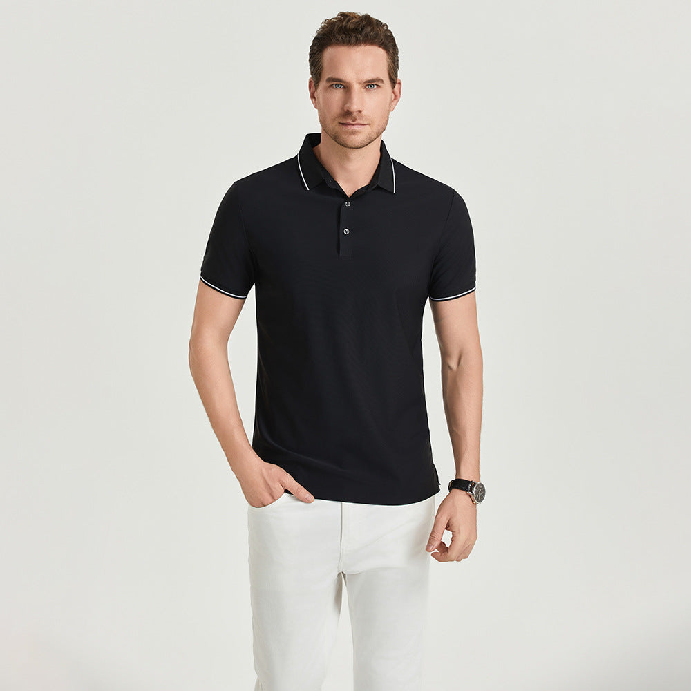 Men's Casual Two-Tone Short-Sleeved Summer T-Shirt
