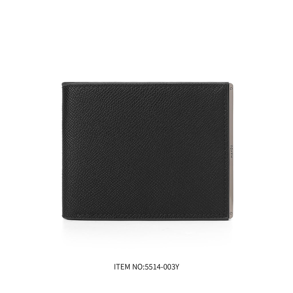 Ultra-mince Premium PU anti-vol Swiping grande capacité de fentes de cartes multiples