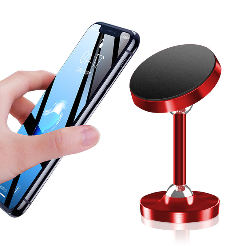 Metal Extended Version Support de téléphone de voiture 60 degrés double aspiration rotative magnétique Ca