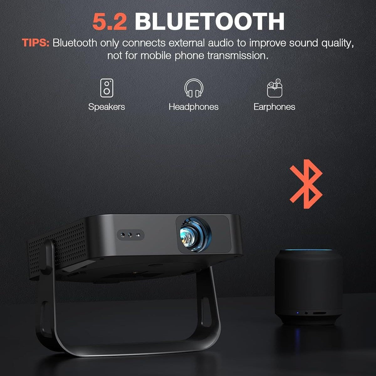 Projecteur HD intelligent avec PTZ Autofocus