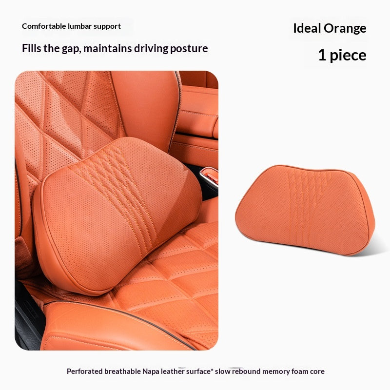 Summer Respirant Memory Foam Car Headset & Lombar Support