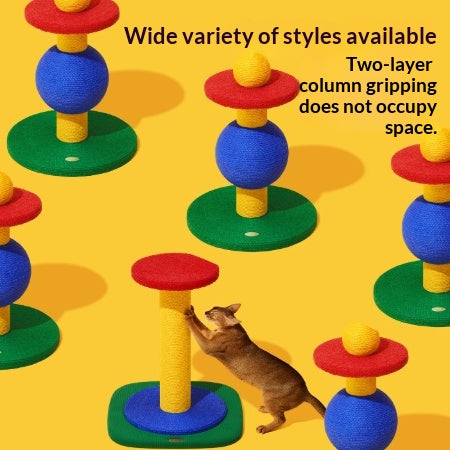 Cat Climbing Frame Cat Bed Sisal Cat Tree avec des plateformes multi-niveaux