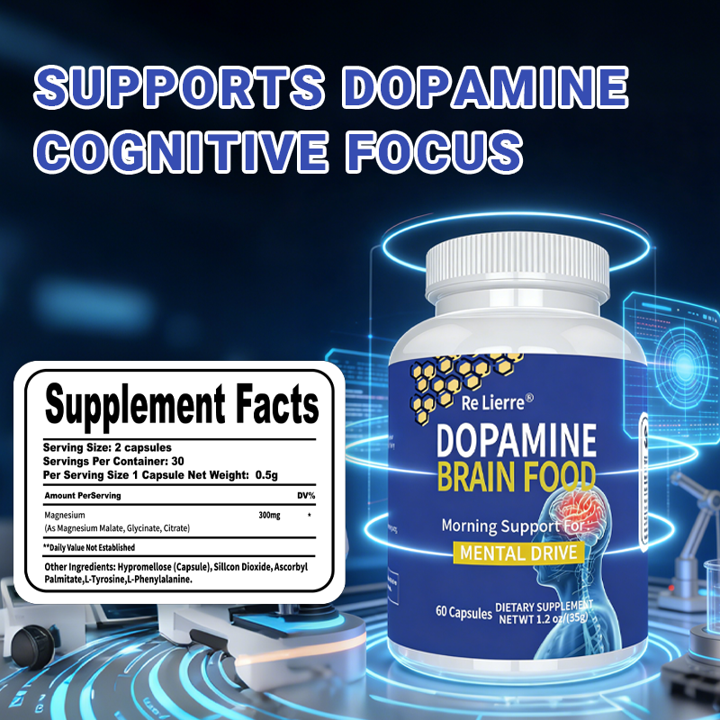 Supplément de nutrition du cerveau à la dopamine
