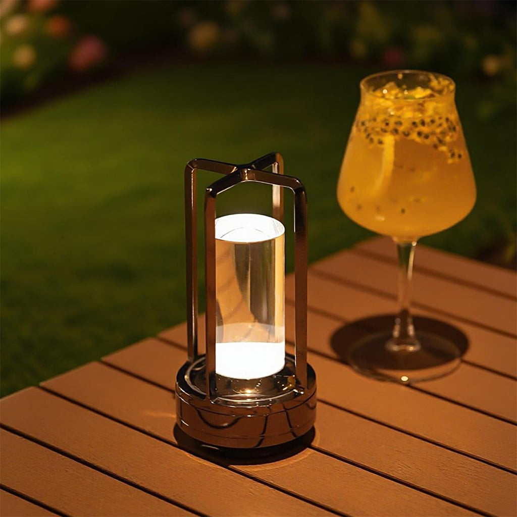 Lampe de table à commande tactile portable 2pcs avec batterie de 5000mAh