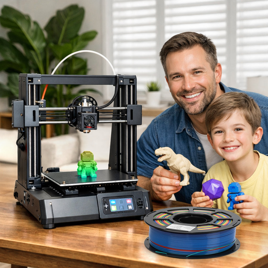 Rainbow Gradient PETG Filament pour imprimantes 3D