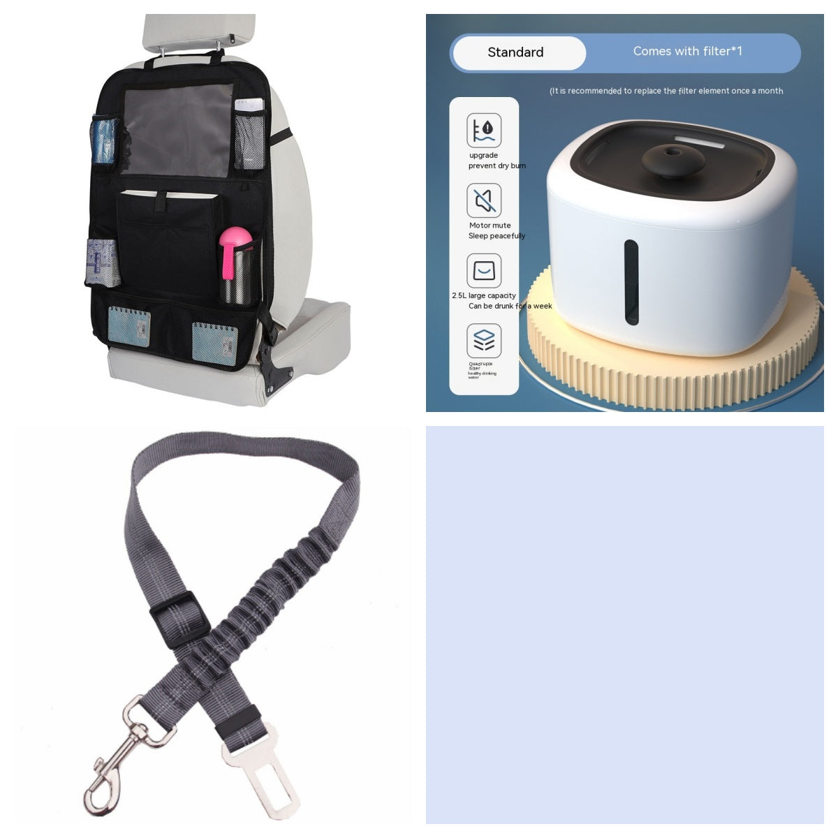 Distributeur d'eau intelligent pour animaux de compagnie Circulation automatique