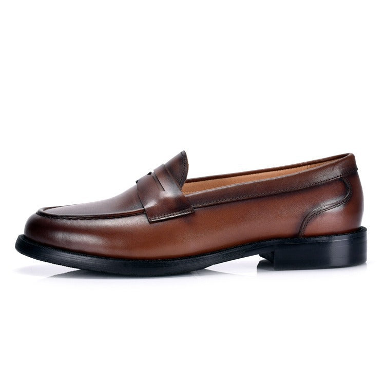 Hommes style britannique Vintage Slip-on Low-cut Loafers