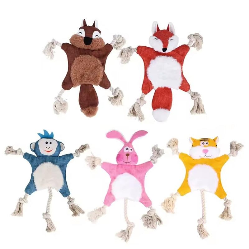 Jouets pour chiens, farcis, à chier, peluche, jouets pour animaux, chiot, renard, écureuil, chien, chat