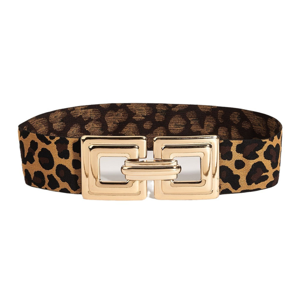 Ceinture de ceinture élastique rétro pour femmes