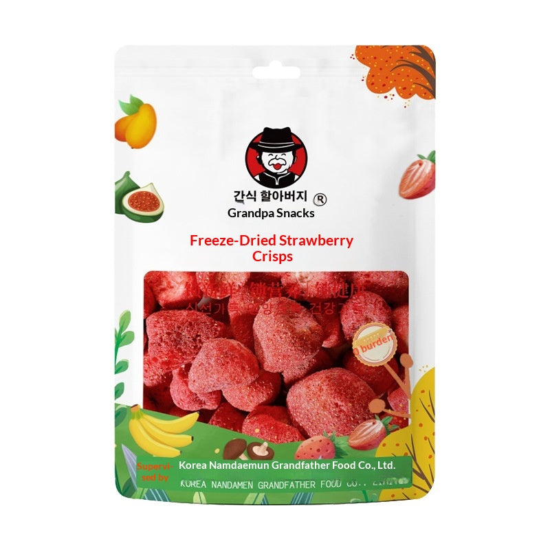 Fig Fraise et fruits croustillants prêts à manger Fruits séchés au gel
