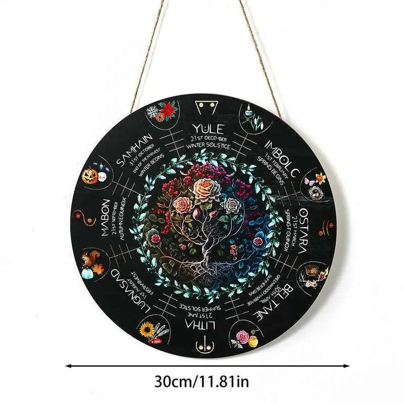 Pendentif décoratif atmosphère de vacances en bois