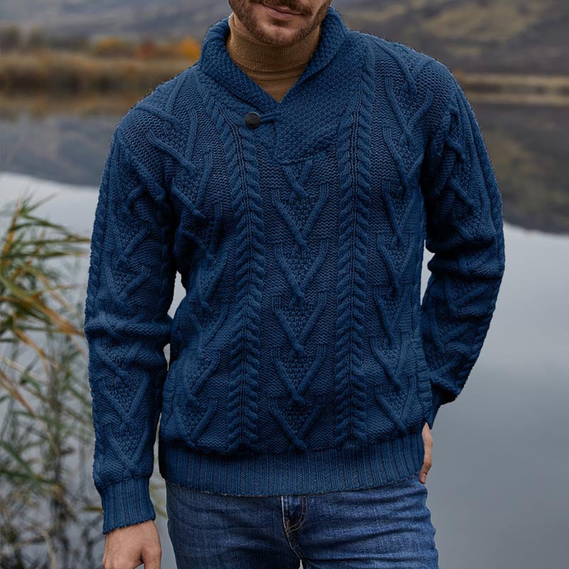 Chandails d'automne Hommes Pull à manches longues