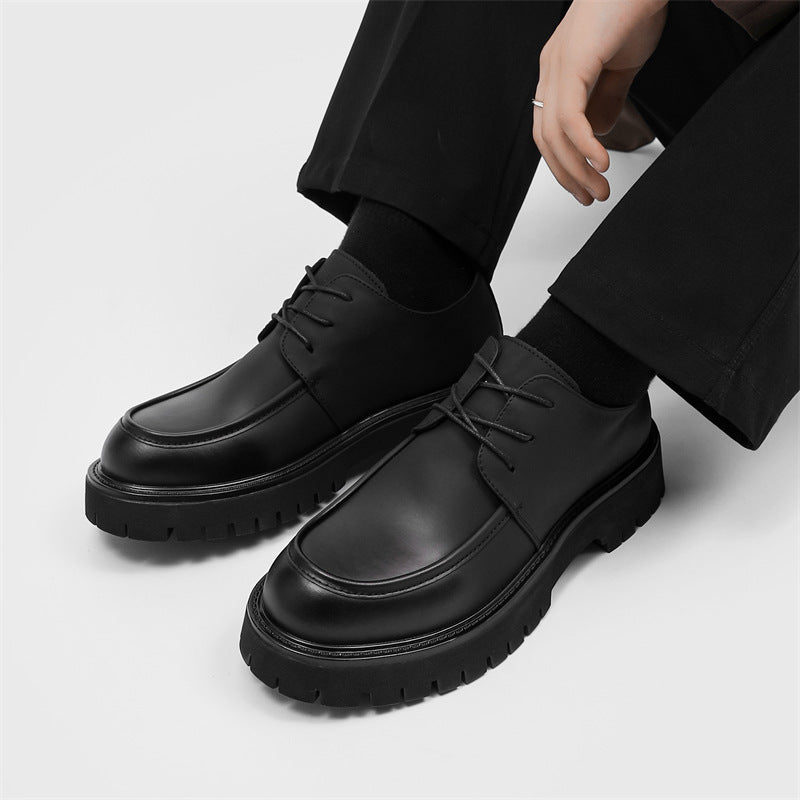 Spring And Autumn Business Chaussures en cuir britannique