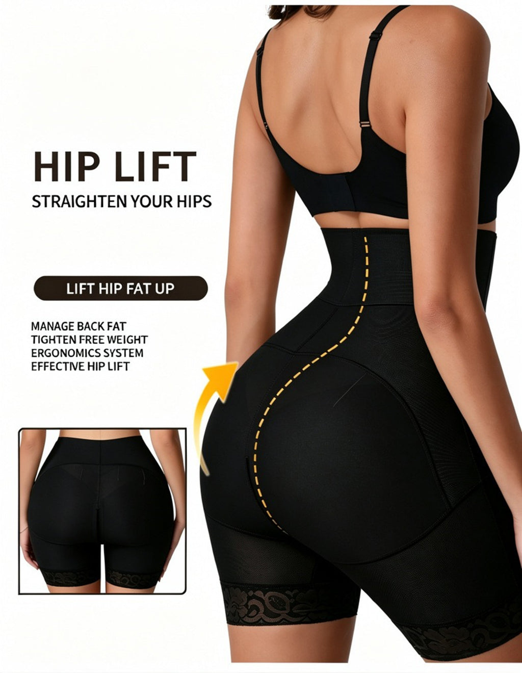 Short de forme haute pour femme