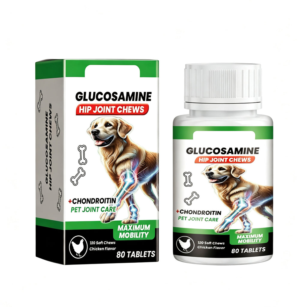 Chien Glucosamine Hip Mâches articulaires