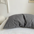 Coussin en coton lavé tout coton