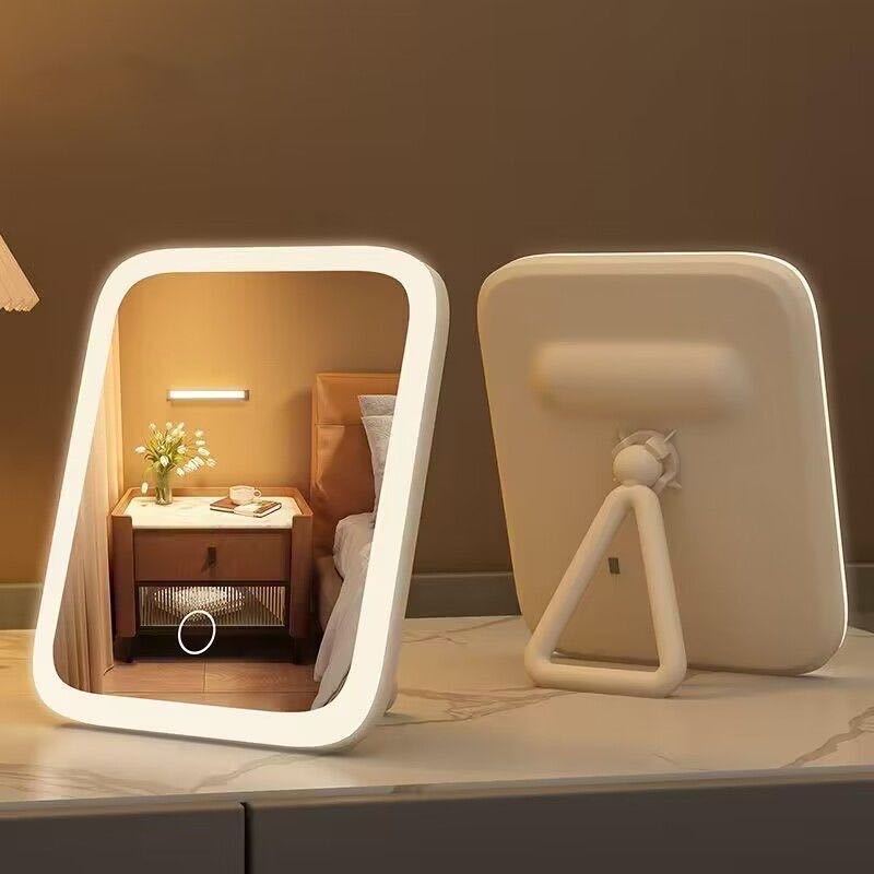 Rétroviseur de vanité de bureau avec fonction de recharge