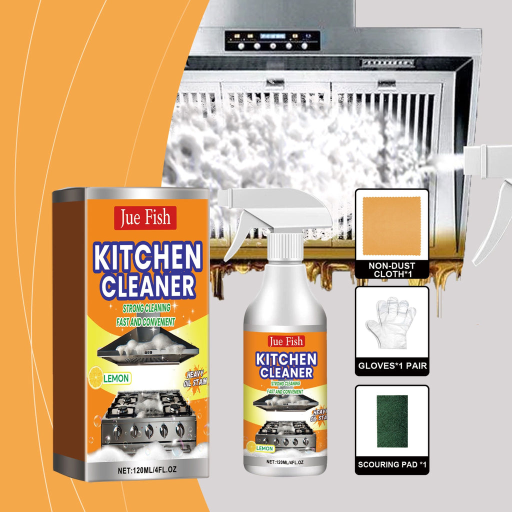 JUE FISH Kit de nettoyage de la graisse de cuisine