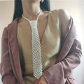 Perle Tie Chaînes du corps Hollow Out Handmade Retro